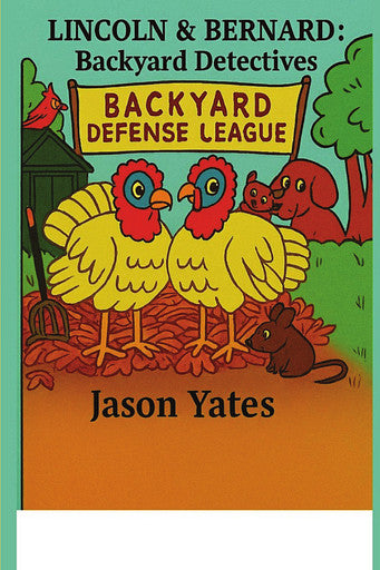 Lincoln and Bernard Backyard Detectives children's book cover