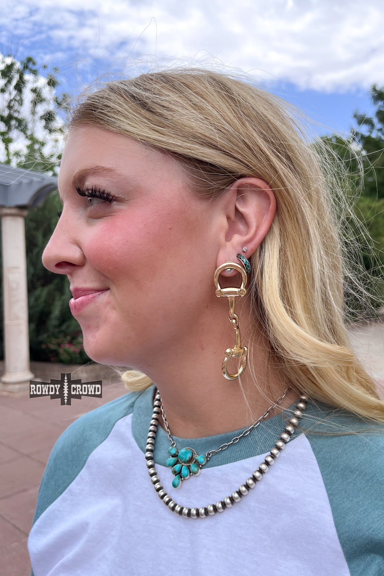 Gettin' Western Studs - western earrings