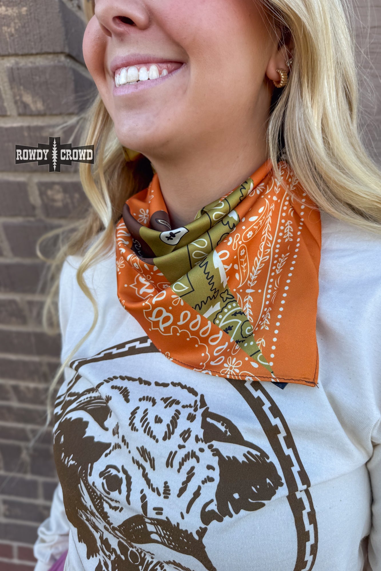 SMALL Bandana Patch Wild Rag