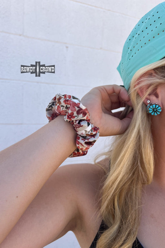 Full Bloom Scrunchie — western scrunchie