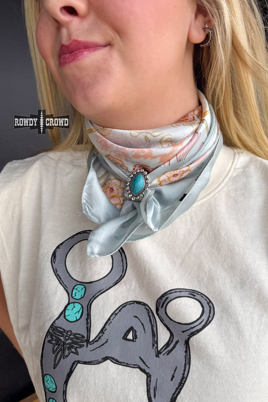 Cowboy Killer Scarf Slide — western scarf slide