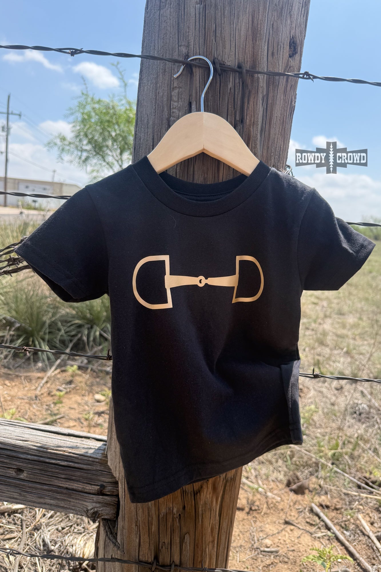 KIDS Metallic Bit Tee — western kids graphic tee