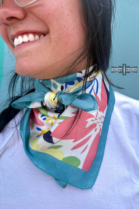 SMALL Burro Wild Rag — western wild rag scarf
