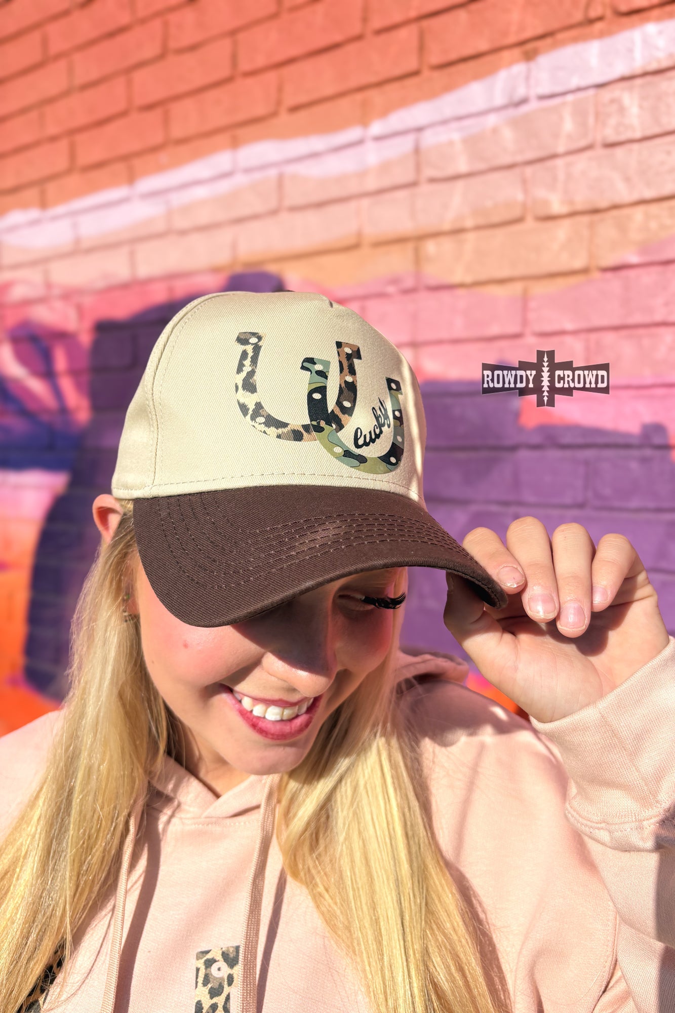 Lucky Horseshoe Cap - western cap