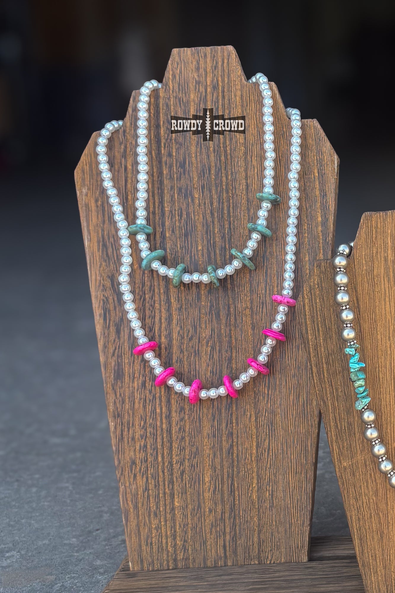 Lonesome Pearl Necklaces - western necklace