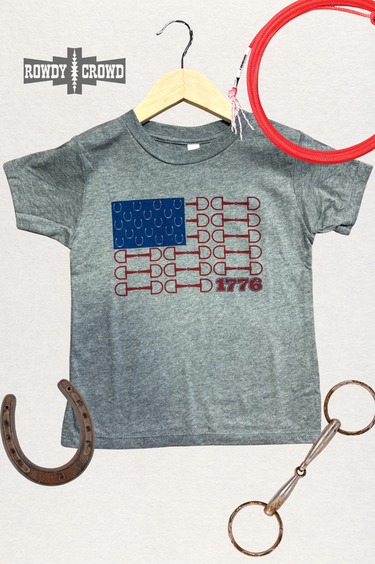KIDS Bit of Freedom Tee — western graphic tee