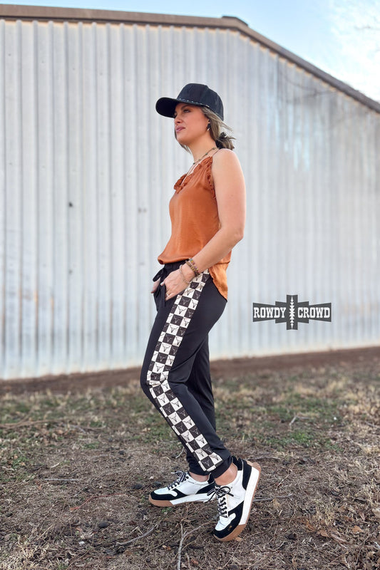 Checkered Craze Joggers - Snoody Scents