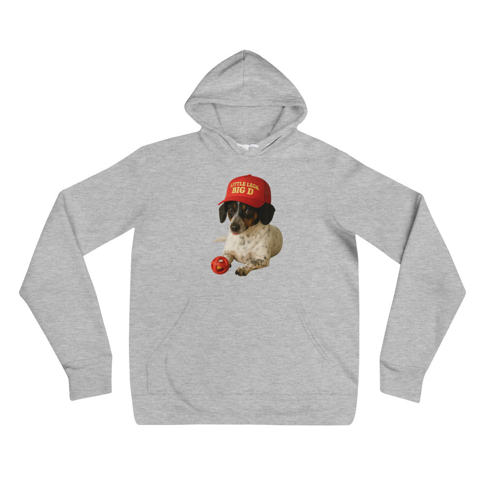 Dachshund "big D" Unisex hoodie - Snoody Scents