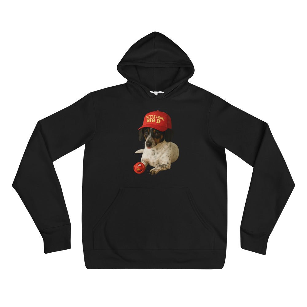 Dachshund "big D" Unisex hoodie - Snoody Scents