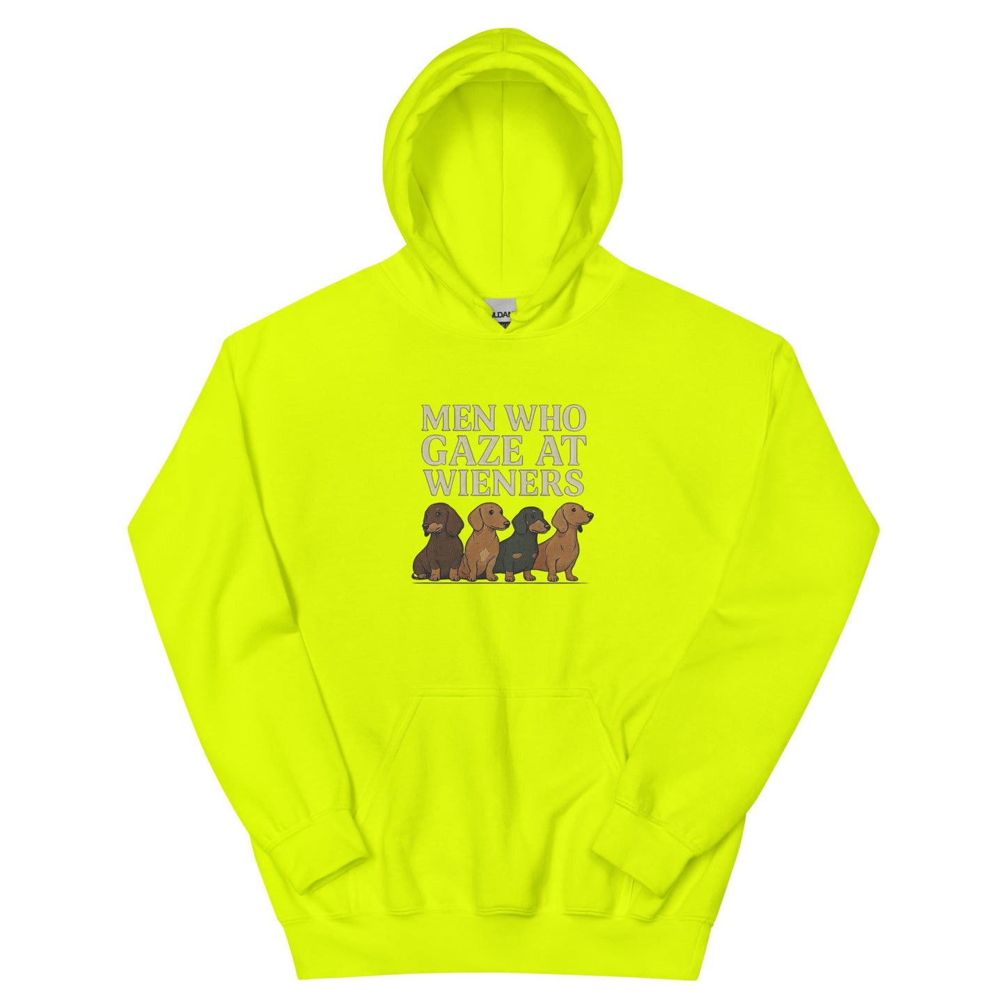 Dachshund Lover Hoodie — “Men Who Gaze At Wieners” Unisex Pullover, Gift for Dog Owners - Snoody Scents