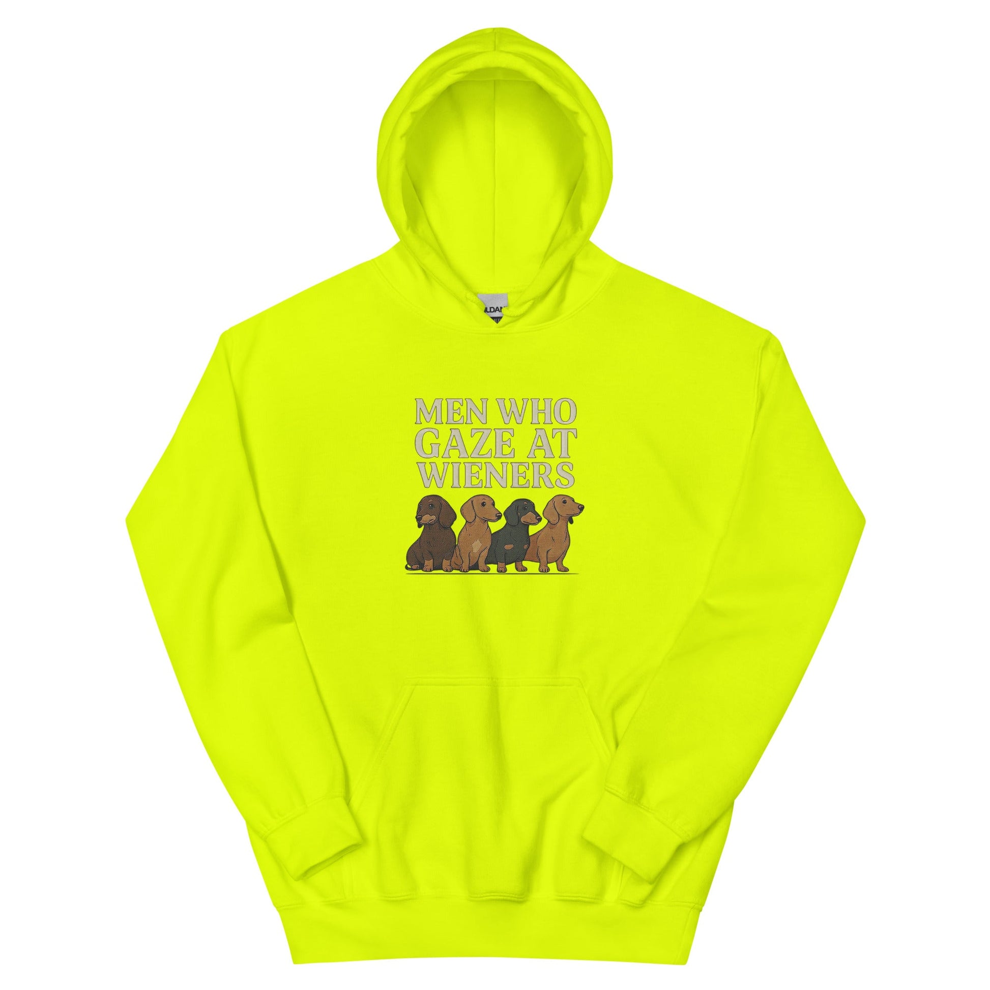 Dachshund Lover Hoodie — “Men Who Gaze At Wieners” Unisex Pullover, Gift for Dog Owners - Snoody Scents