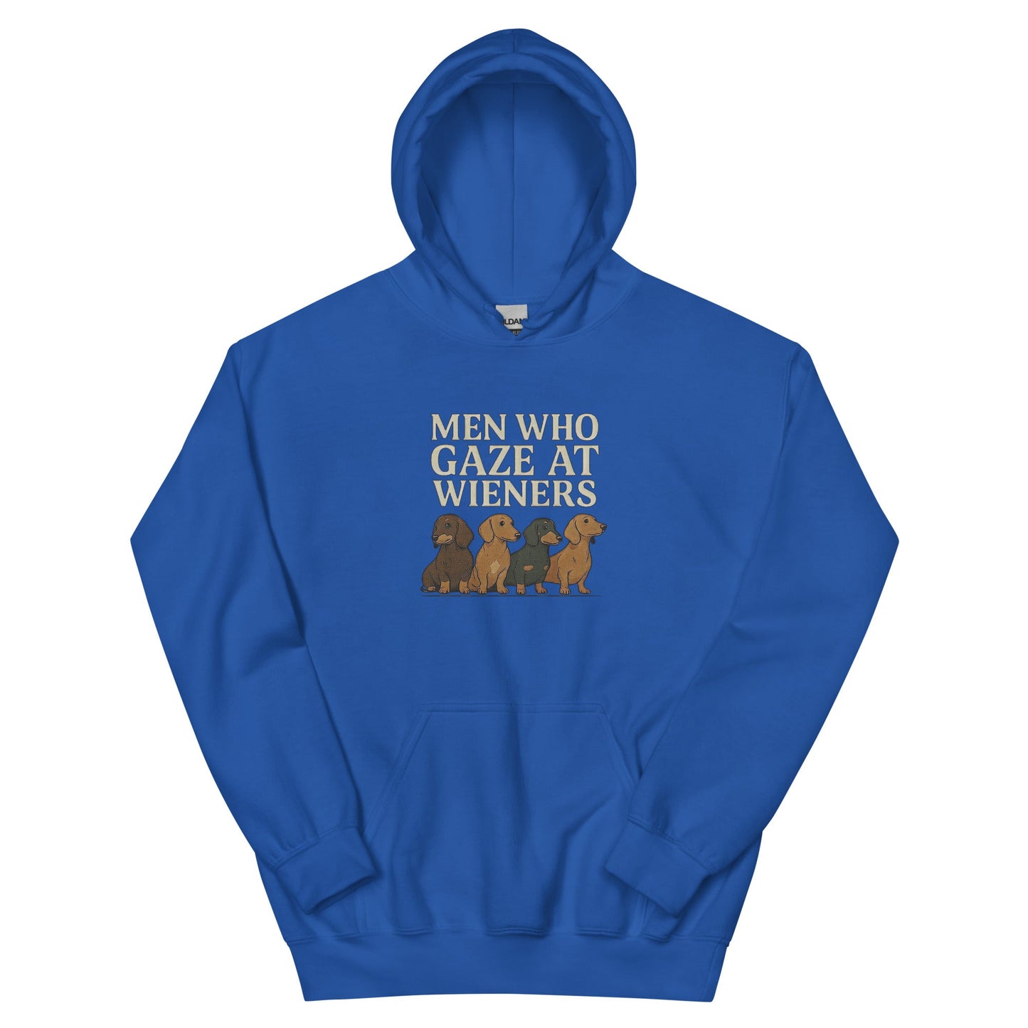 Dachshund Lover Hoodie — “Men Who Gaze At Wieners” Unisex Pullover, Gift for Dog Owners - Snoody Scents