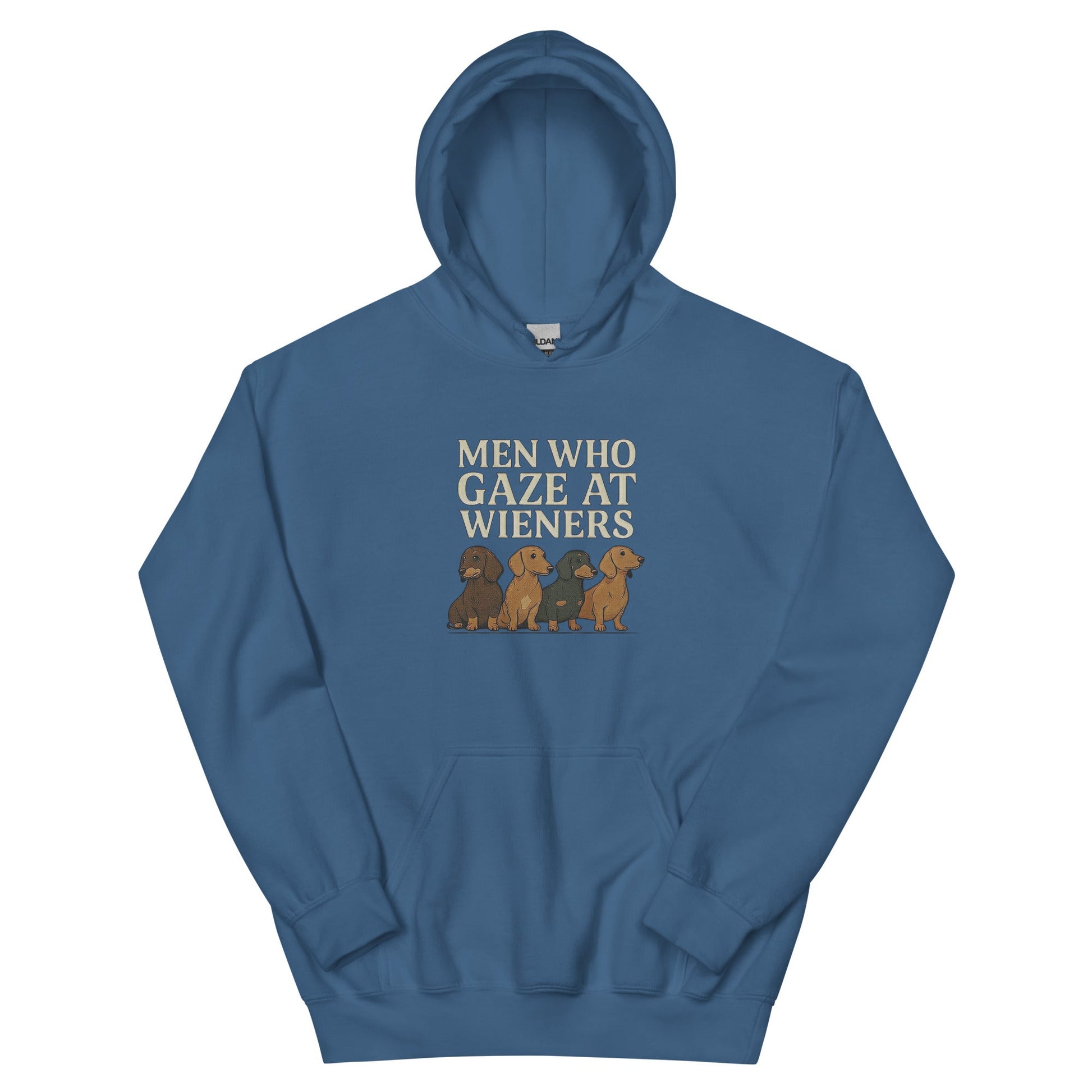 Dachshund Lover Hoodie — “Men Who Gaze At Wieners” Unisex Pullover, Gift for Dog Owners - Snoody Scents