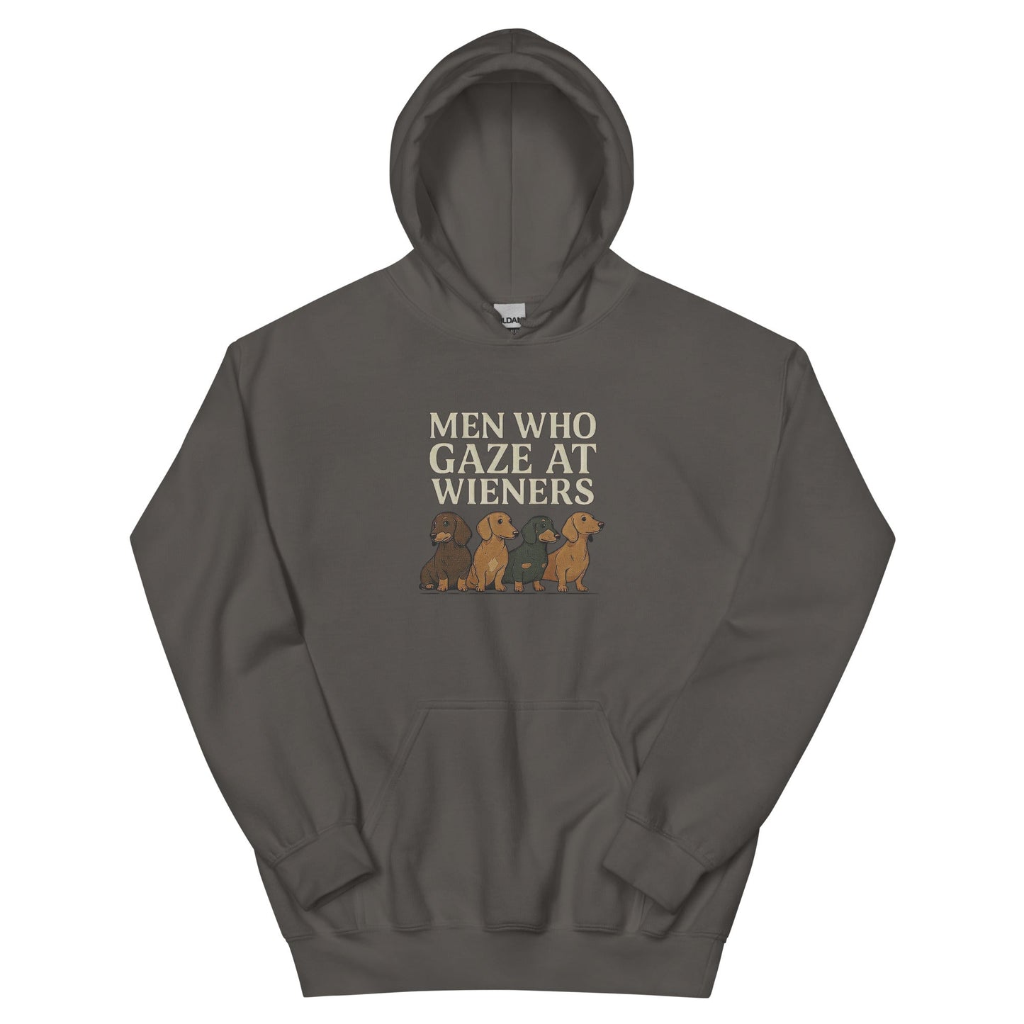 Dachshund Lover Hoodie — “Men Who Gaze At Wieners” Unisex Pullover, Gift for Dog Owners - Snoody Scents