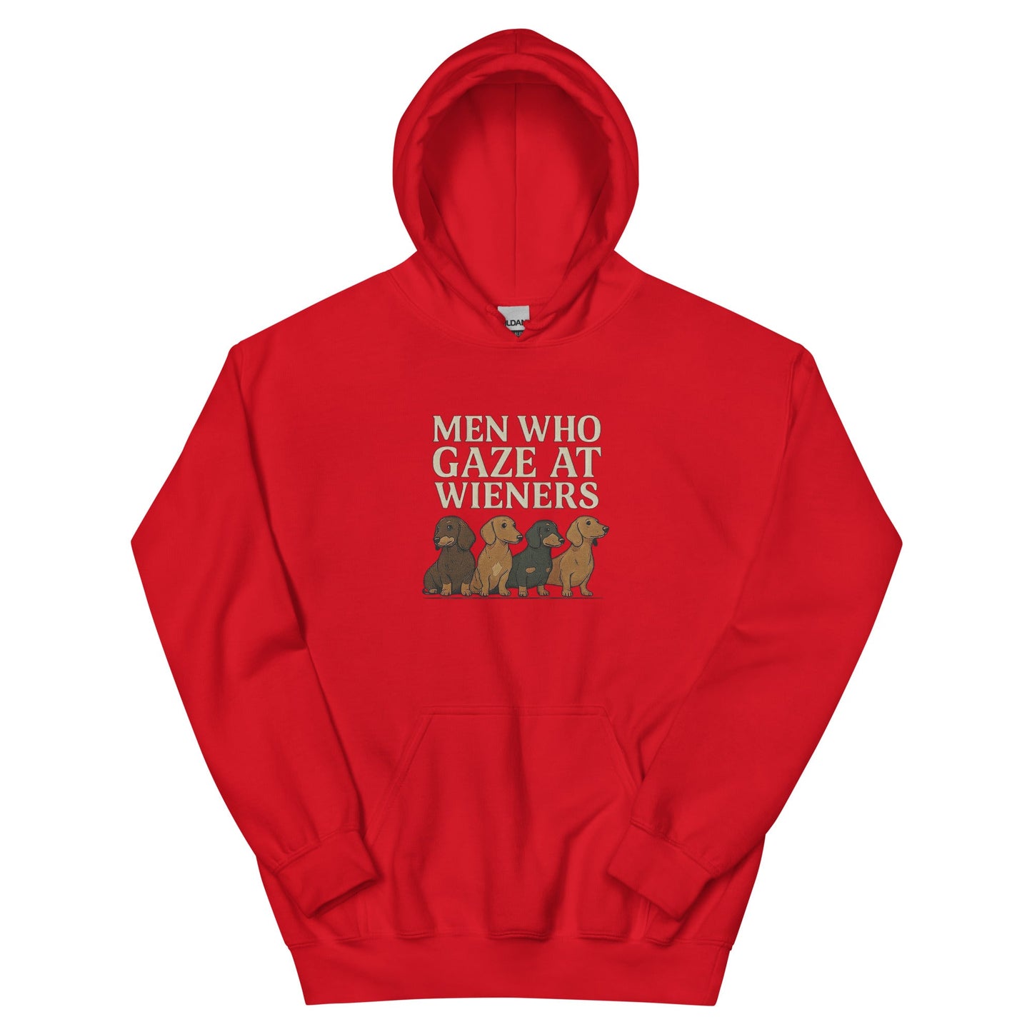 Dachshund Lover Hoodie — “Men Who Gaze At Wieners” Unisex Pullover, Gift for Dog Owners - Snoody Scents