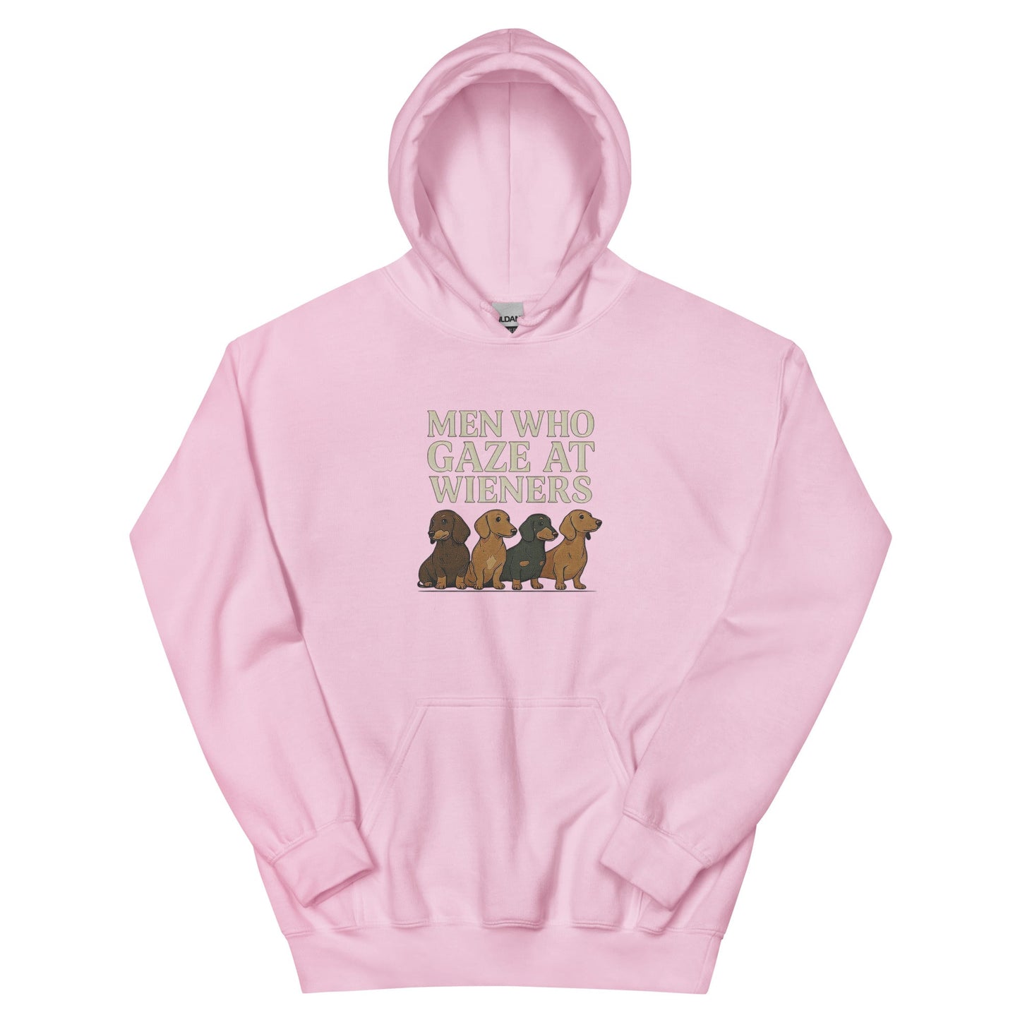 Dachshund Lover Hoodie — “Men Who Gaze At Wieners” Unisex Pullover, Gift for Dog Owners - Snoody Scents