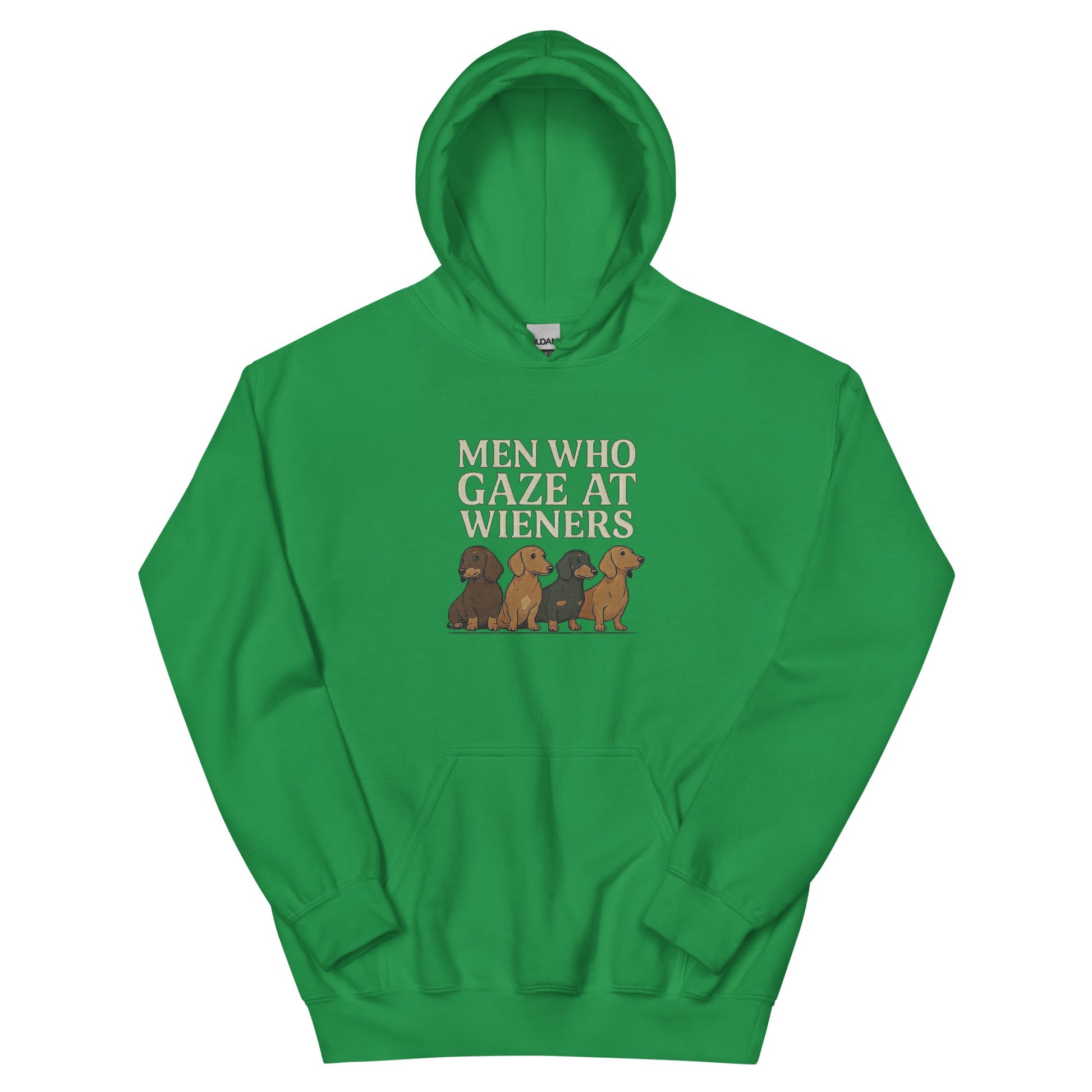 Dachshund Lover Hoodie — “Men Who Gaze At Wieners” Unisex Pullover, Gift for Dog Owners - Snoody Scents