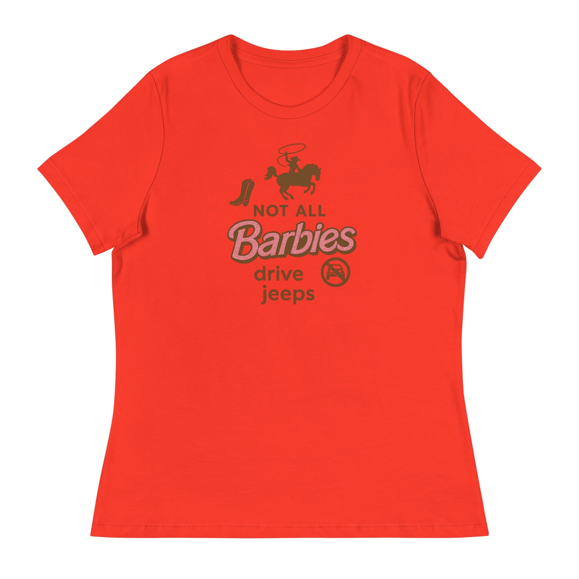 Not all Barbies drive jeeps Women's Relaxed T-Shirt - Snoody Scents