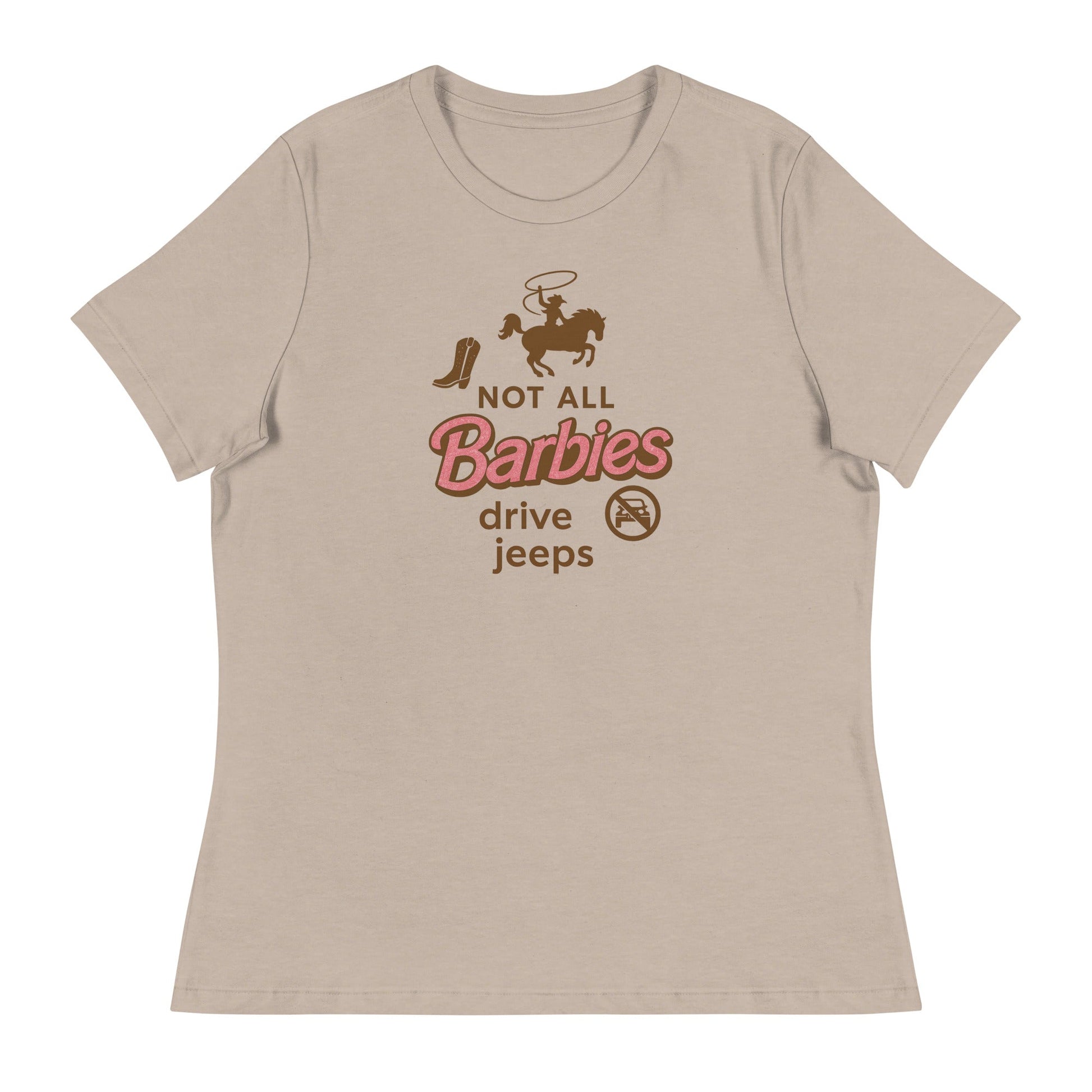 Not all Barbies drive jeeps Women's Relaxed T-Shirt - Snoody Scents