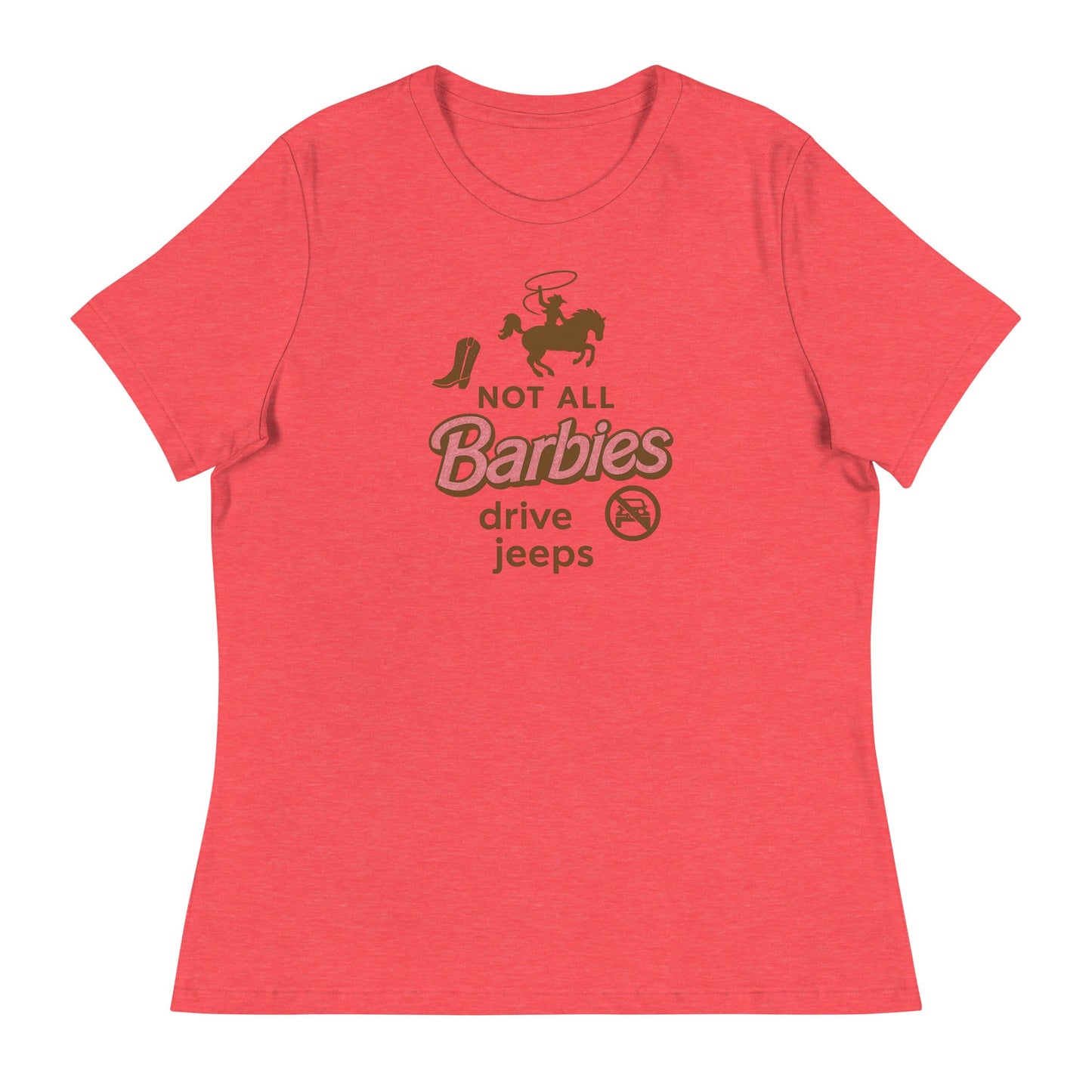 Not All Barbies Drive Jeeps Women's Relaxed T-Shirt - Snoody Scents
