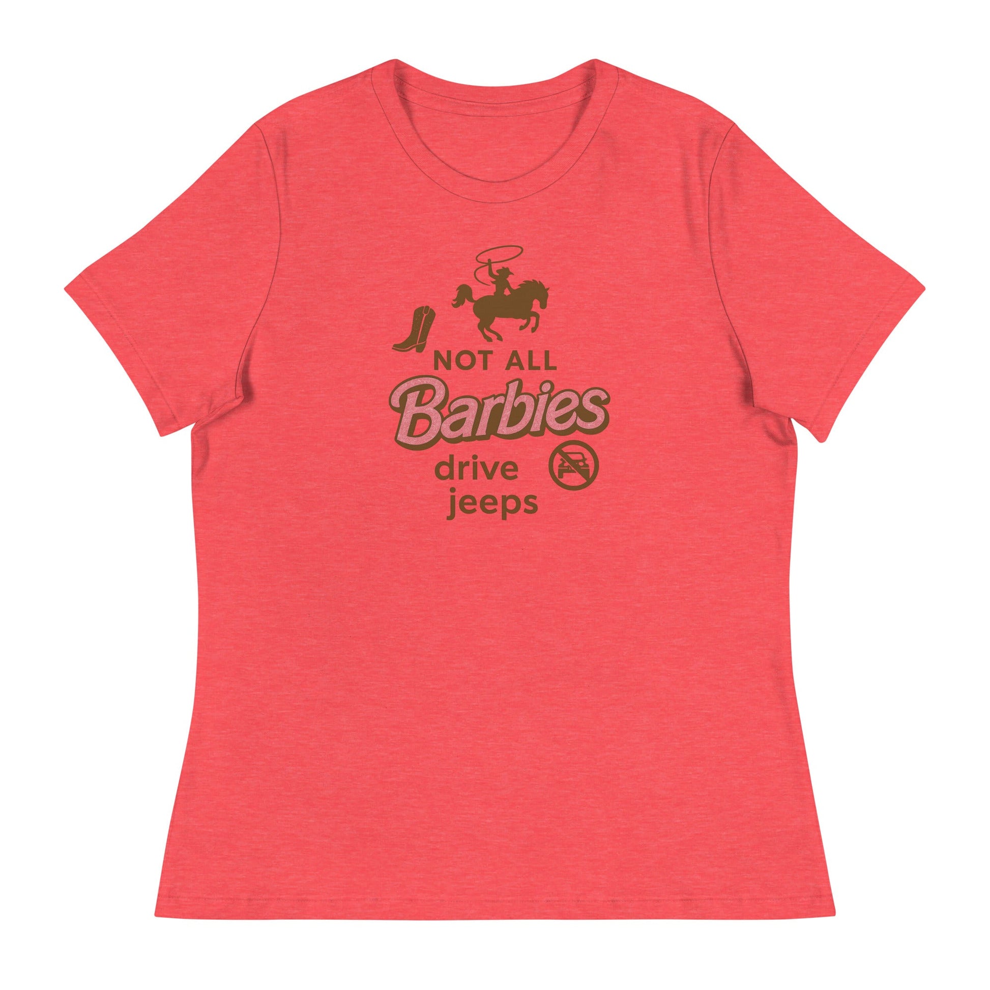 Not All Barbies Drive Jeeps Women's Relaxed T-Shirt - Snoody Scents