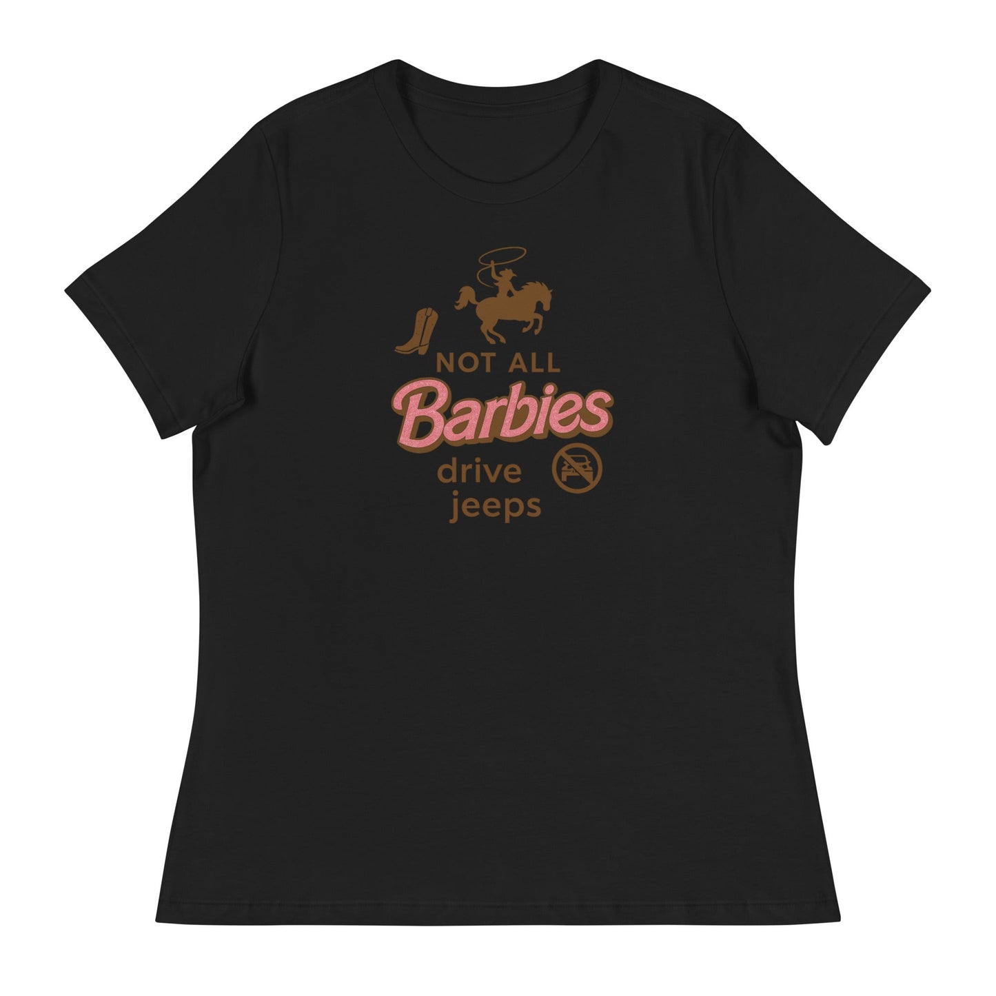 Not All Barbies Drive Jeeps Women's Relaxed T-Shirt - Snoody Scents