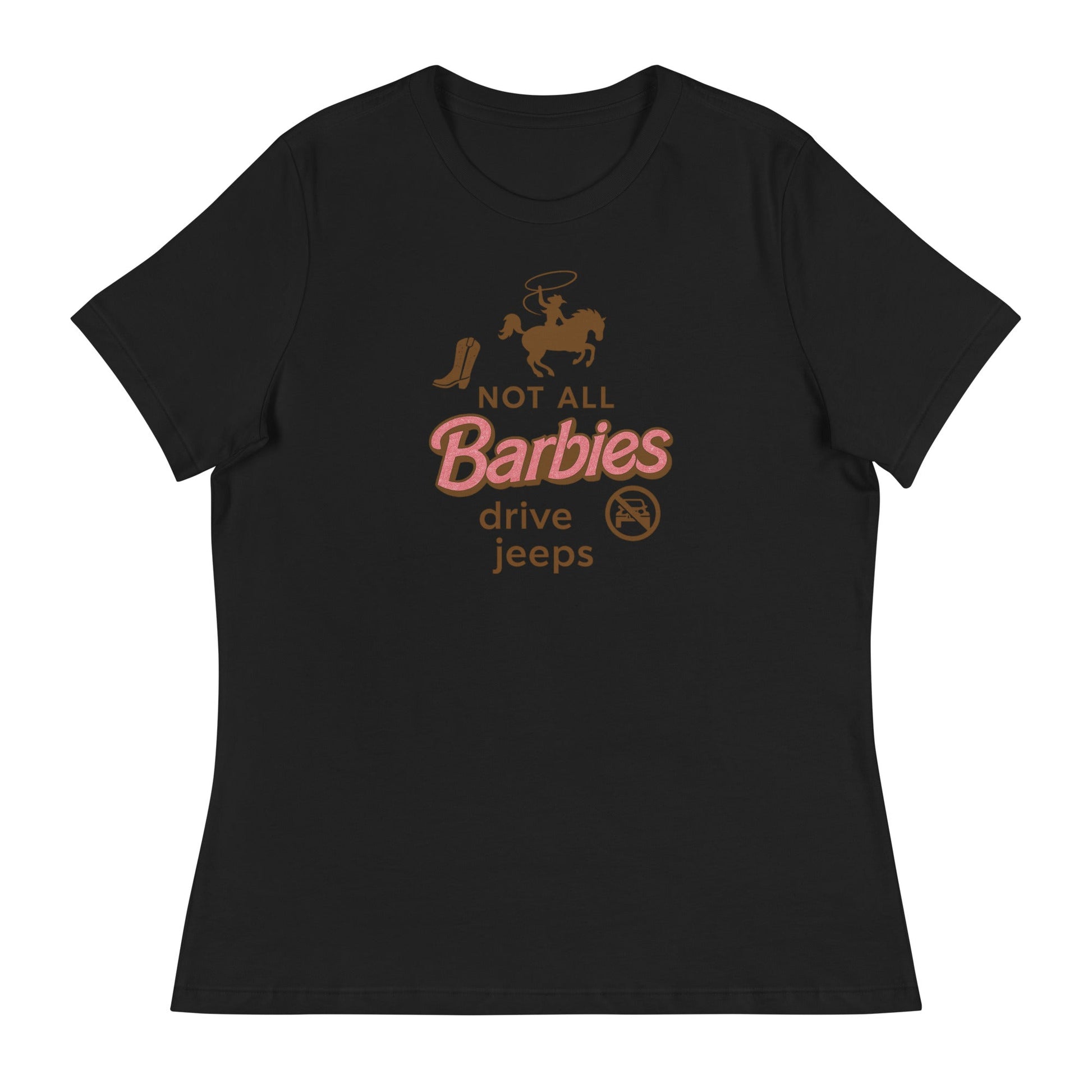 Not All Barbies Drive Jeeps Women's Relaxed T-Shirt - Snoody Scents
