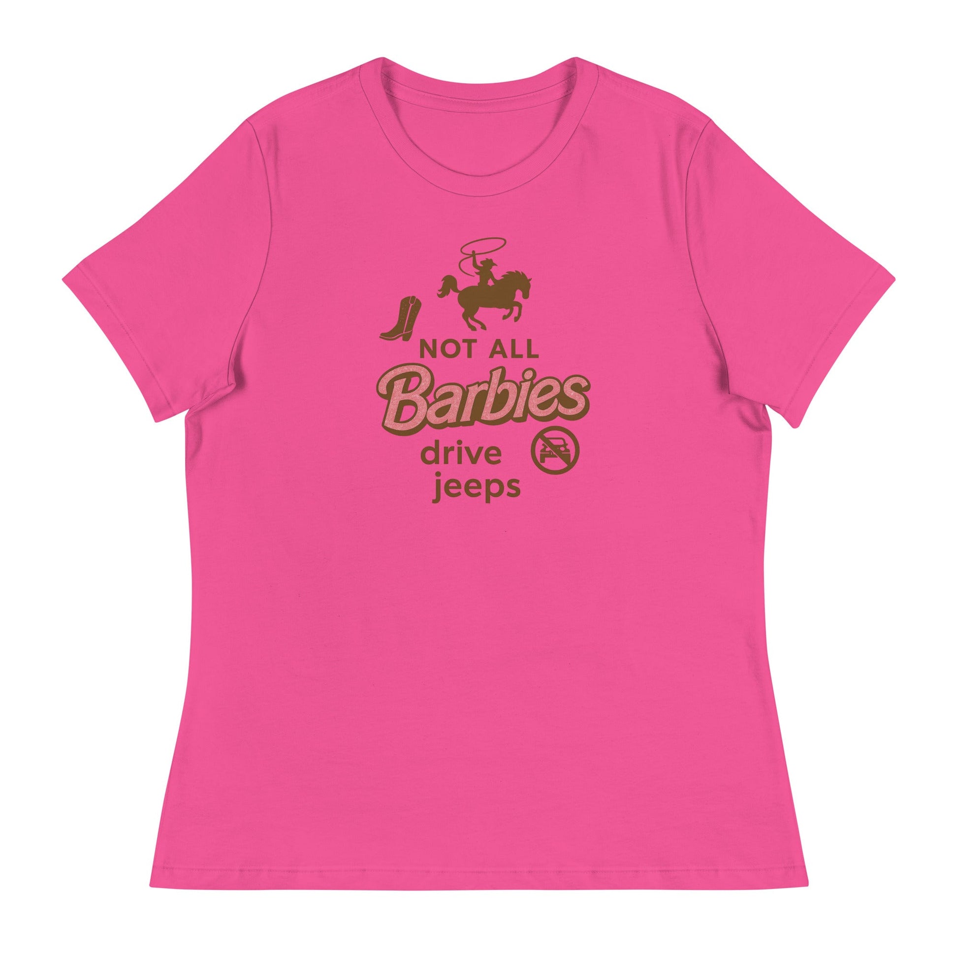 Not all Barbies drive jeeps Women's Relaxed T-Shirt - Snoody Scents