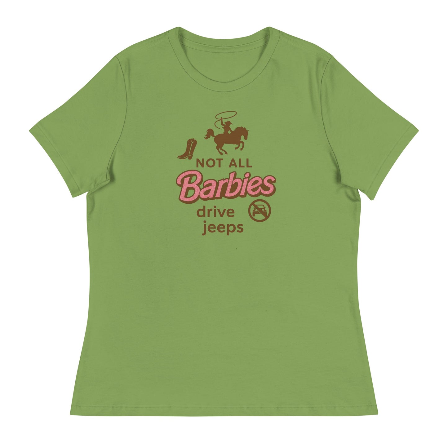 Not All Barbies Drive Jeeps Women's Relaxed T-Shirt - Snoody Scents