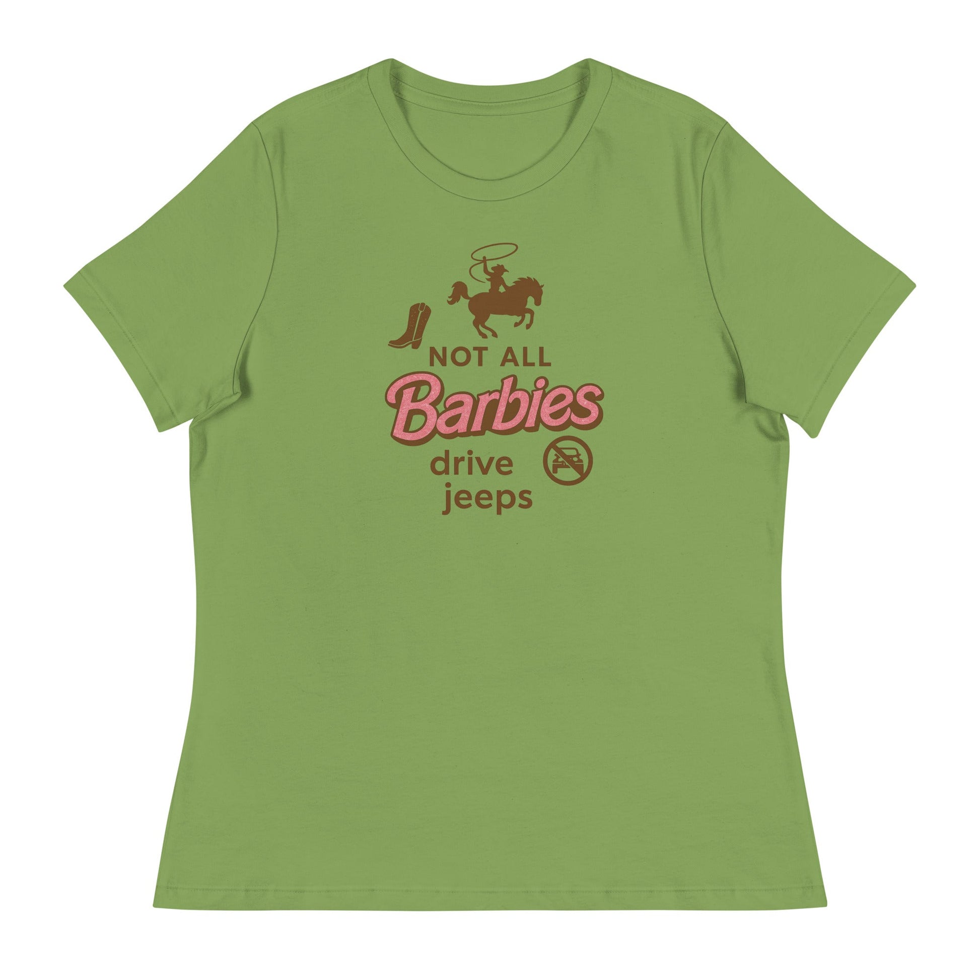 Not All Barbies Drive Jeeps Women's Relaxed T-Shirt - Snoody Scents