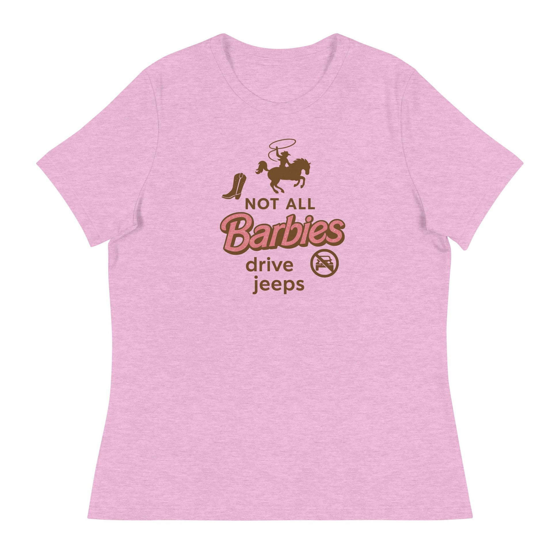 Not all Barbies drive jeeps Women's Relaxed T-Shirt - Snoody Scents