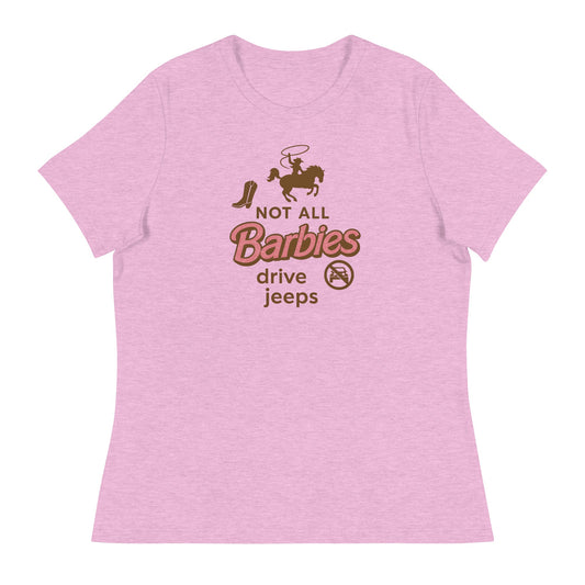 Not all Barbies drive jeeps Women's Relaxed T-Shirt - Snoody Scents