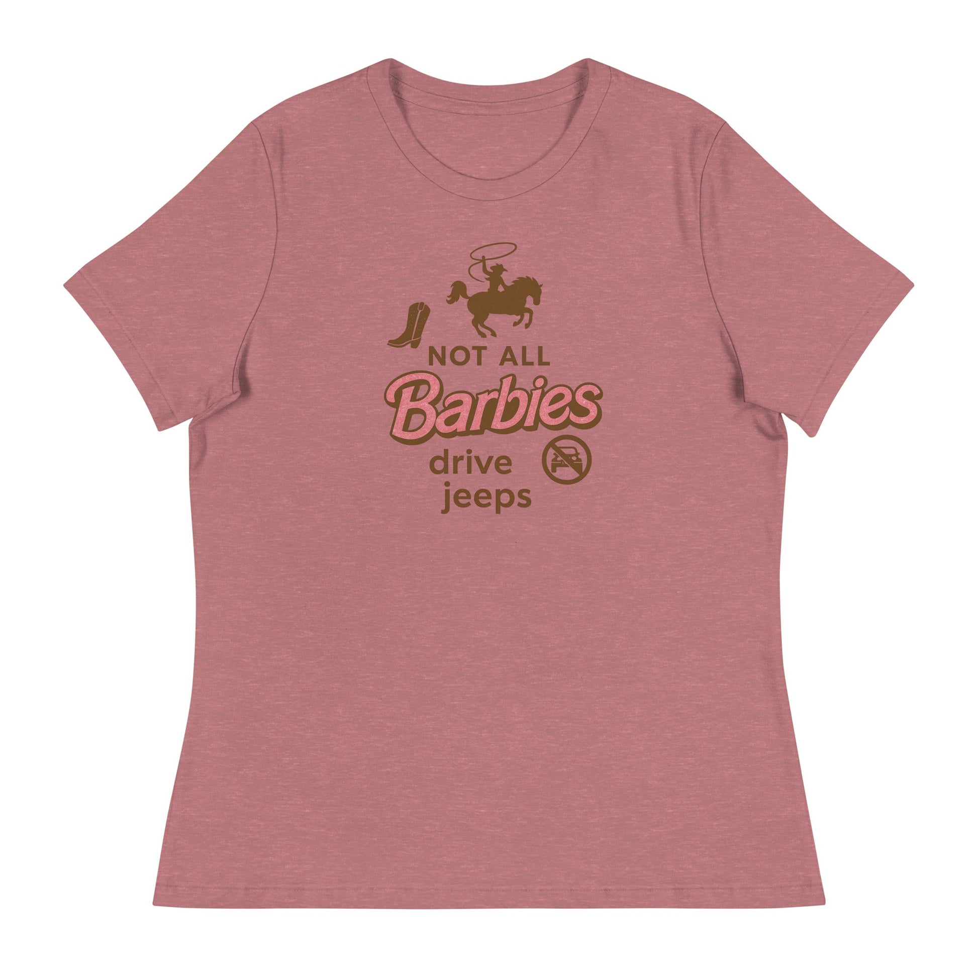 Not all Barbies drive jeeps Women's Relaxed T-Shirt - Snoody Scents