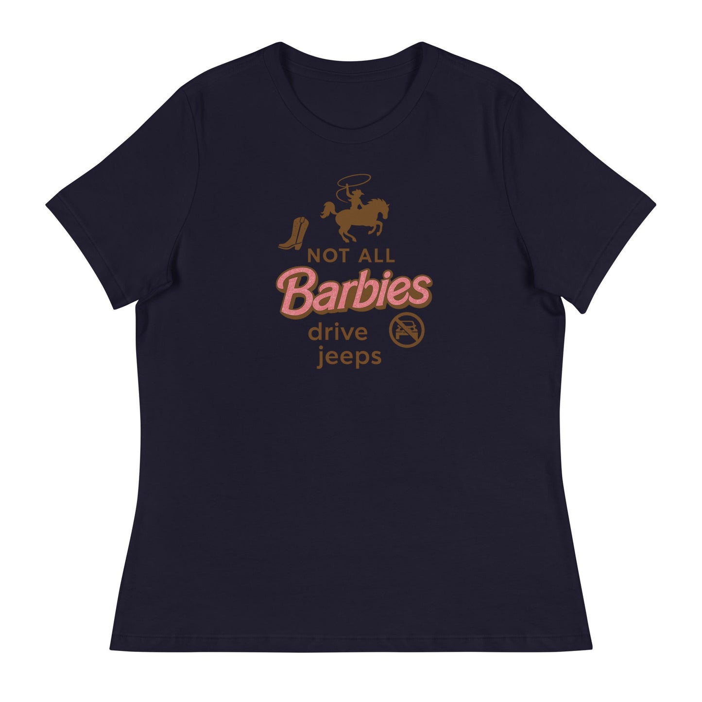 Not All Barbies Drive Jeeps Women's Relaxed T-Shirt - Snoody Scents