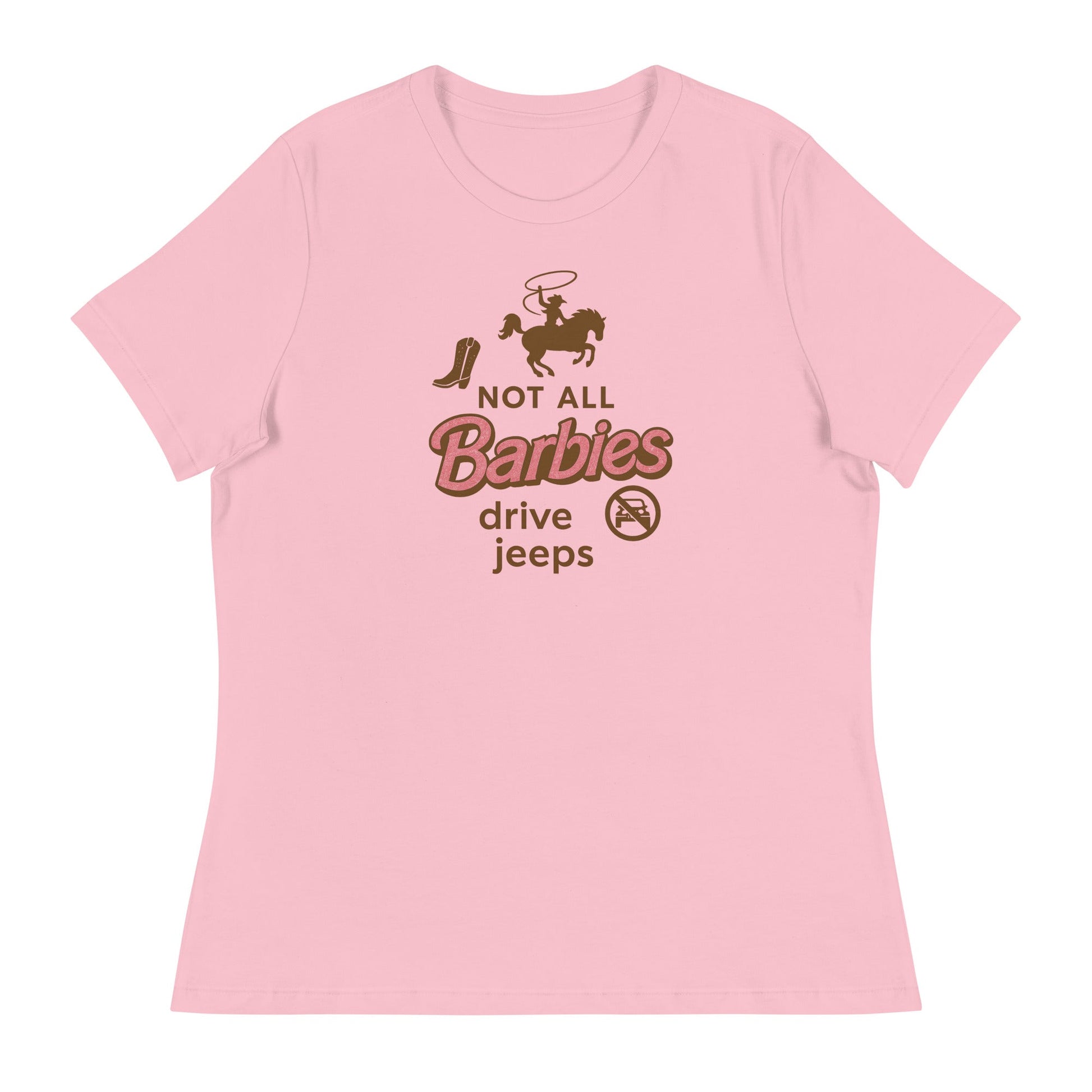 Not All Barbies Drive Jeeps Women's Relaxed T-Shirt - Snoody Scents