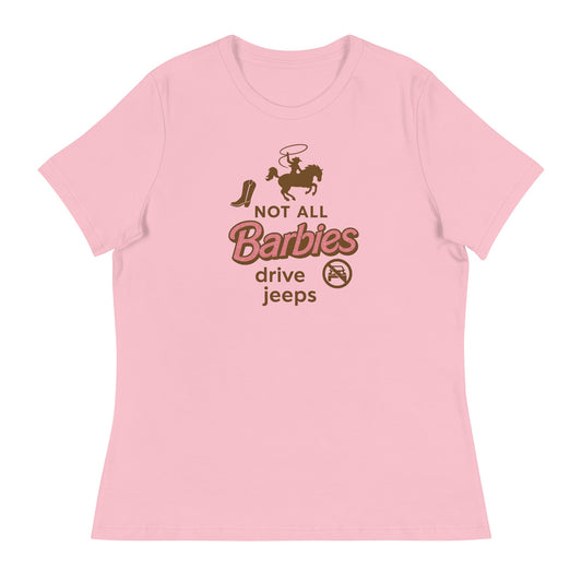 Not All Barbies Drive Jeeps Women's Relaxed T-Shirt - Snoody Scents
