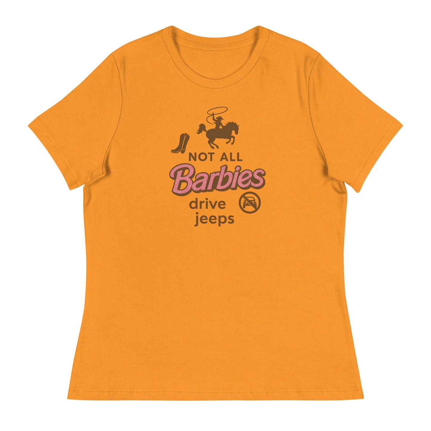 Not All Barbies Drive Jeeps Women's Relaxed T-Shirt - Snoody Scents