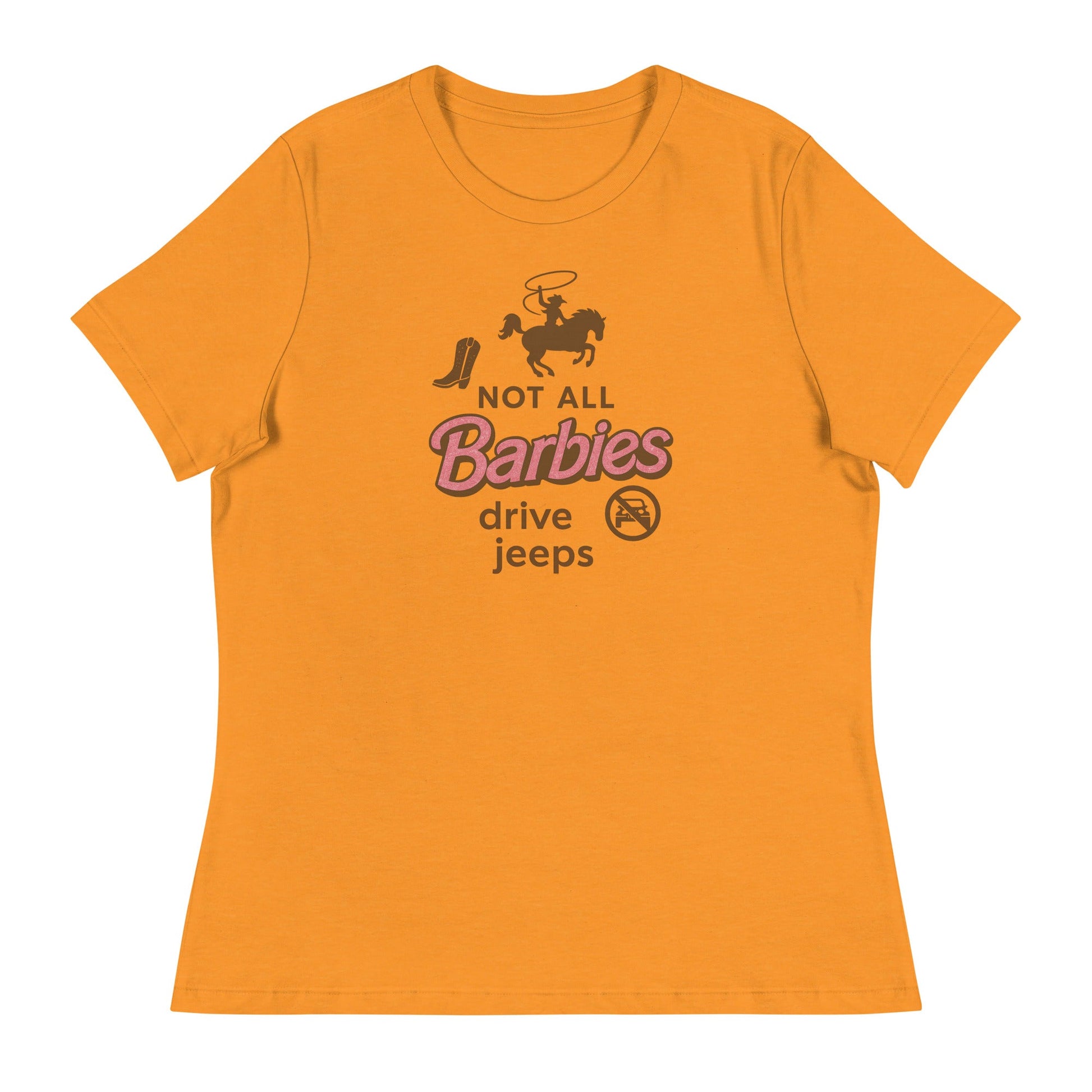 Not All Barbies Drive Jeeps Women's Relaxed T-Shirt - Snoody Scents