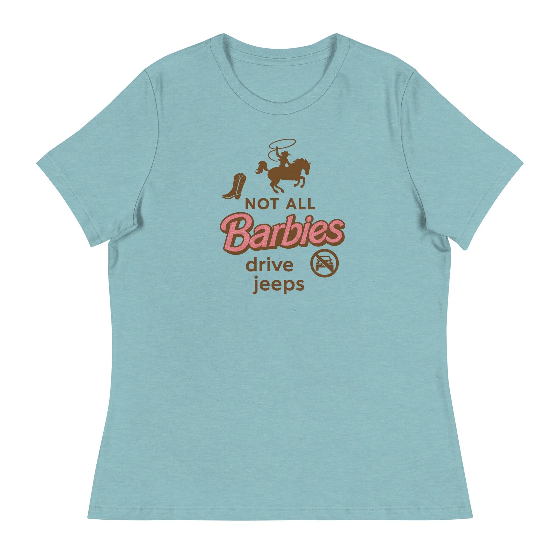 Not all Barbies drive jeeps Women's Relaxed T-Shirt - Snoody Scents