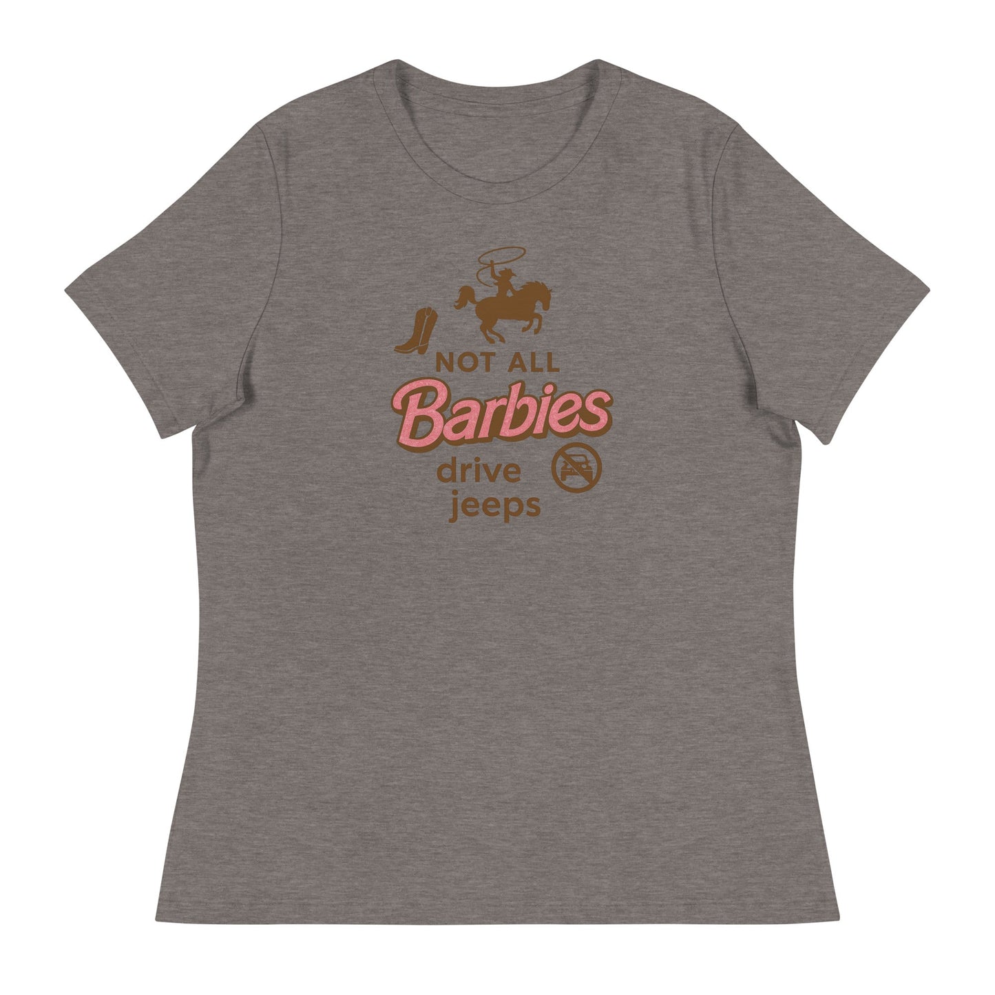 Not all Barbies drive jeeps Women's Relaxed T-Shirt - Snoody Scents