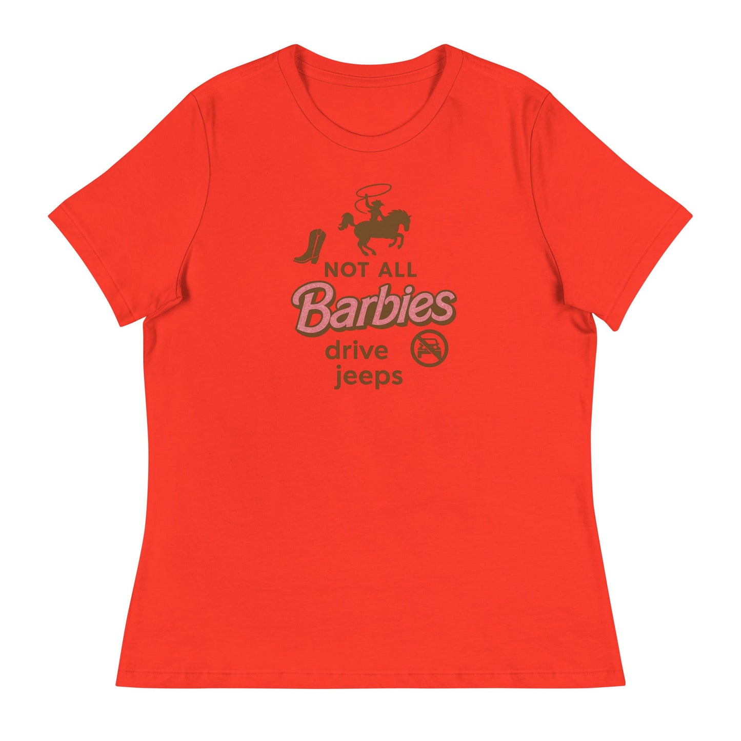 Not All Barbies Drive Jeeps Women's Relaxed T-Shirt - Snoody Scents