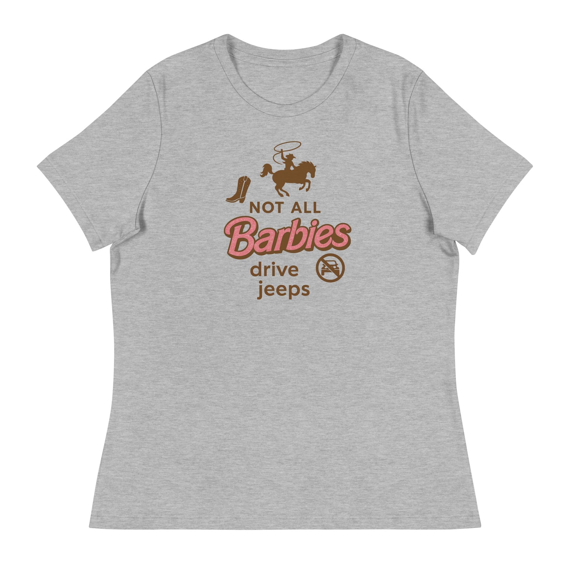 Not All Barbies Drive Jeeps Women's Relaxed T-Shirt - Snoody Scents