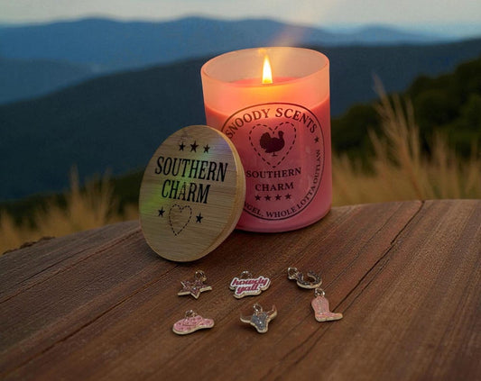 Southern Charm Soy Candle with Hidden Jewelry - Snoody Scents