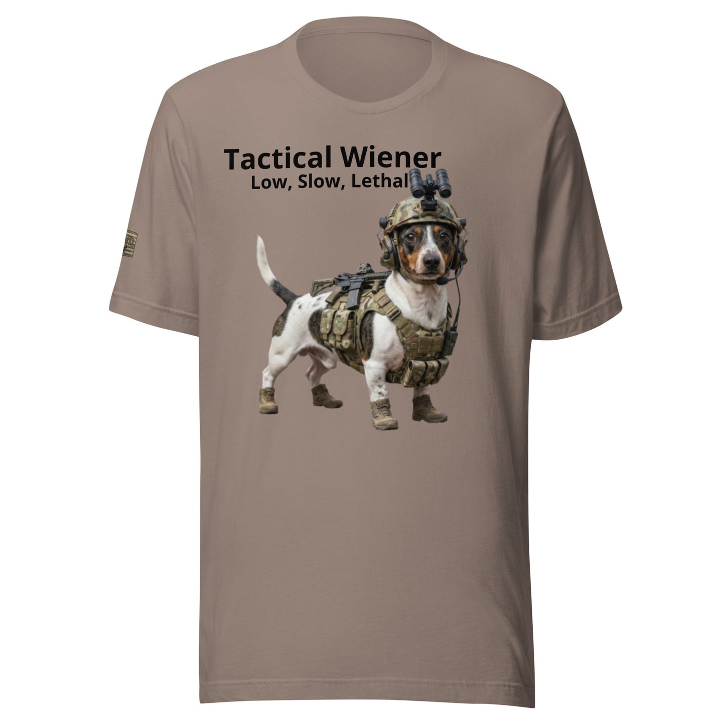Tactical Wiener Dog Shirt, Funny Dachshund T-Shirt, Low Slow Lethal Tee, Wiener Dog Gift, Dachshund Owner Shirt, Funny Dog Dad Mom Gift - Snoody Scents