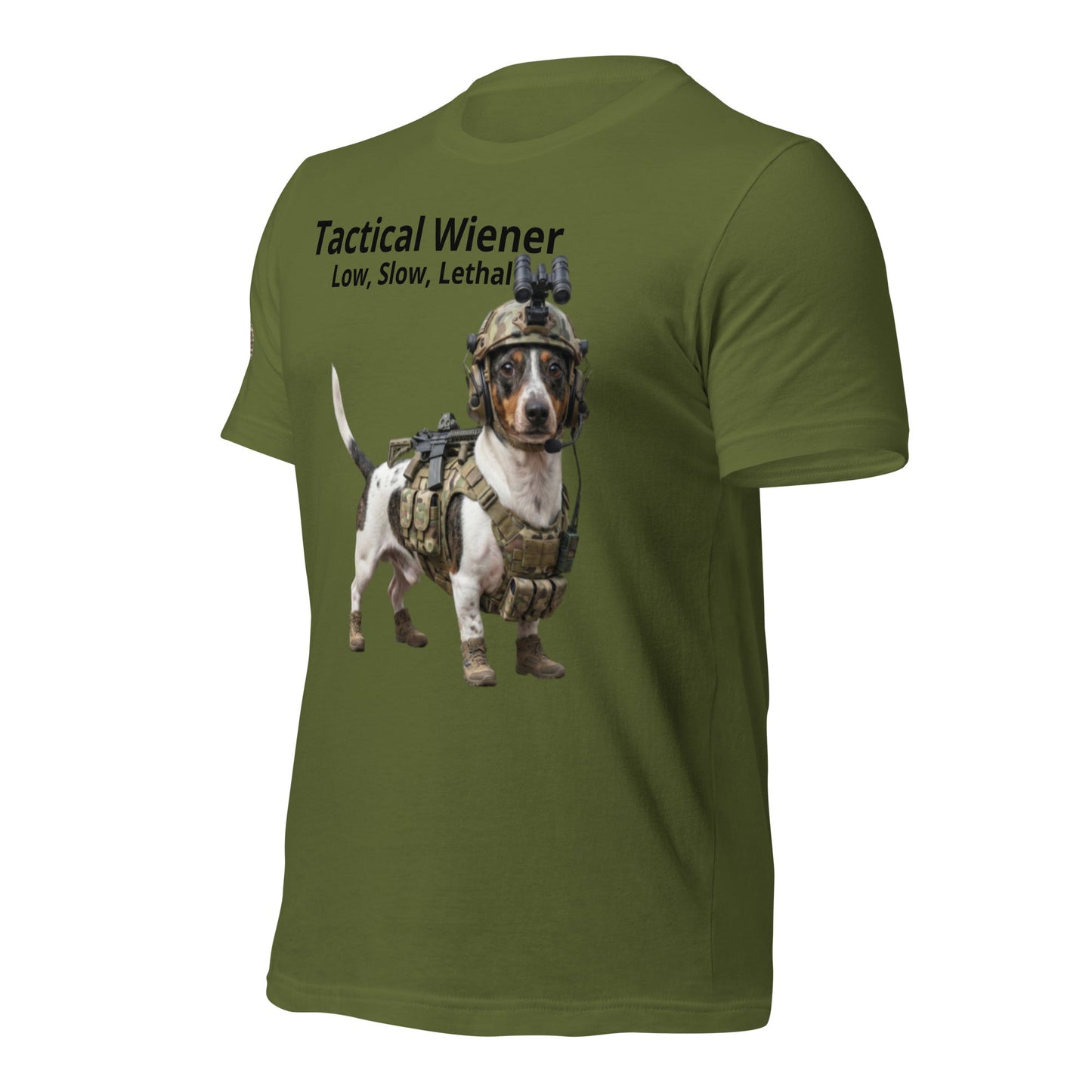 Tactical Wiener Dog Shirt, Funny Dachshund T-Shirt, Low Slow Lethal Tee, Wiener Dog Gift, Dachshund Owner Shirt, Funny Dog Dad Mom Gift - Snoody Scents