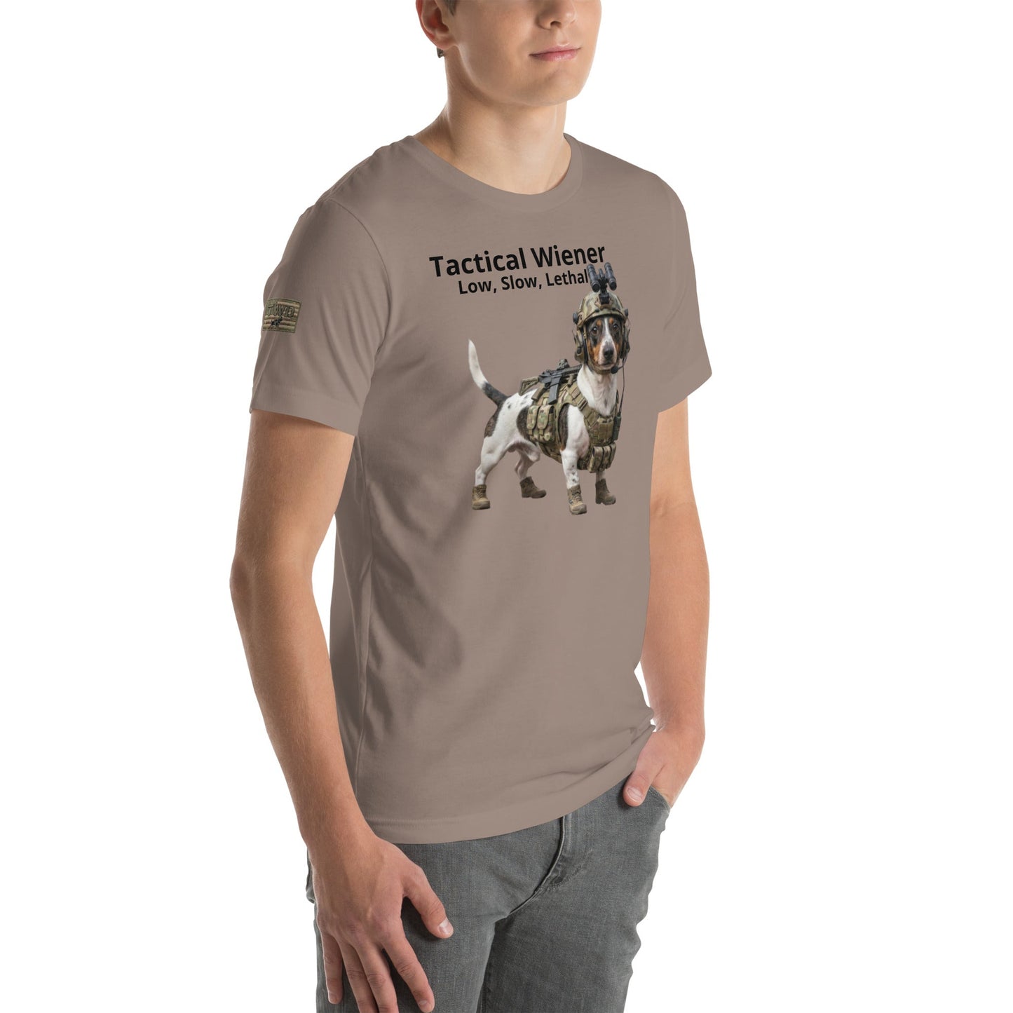 Tactical Wiener Dog Shirt, Funny Dachshund T-Shirt, Low Slow Lethal Tee, Wiener Dog Gift, Dachshund Owner Shirt, Funny Dog Dad Mom Gift - Snoody Scents